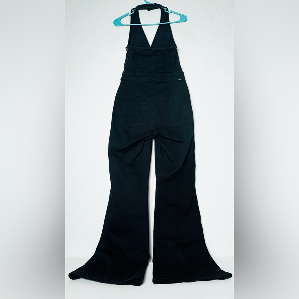 Mother The Halter Doozy Jumpsuit Black 26 Not Guilty EXCELLENT - Picture 8 of 16